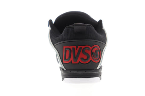DVS Comanche Mens White Leather Lace Up Skate Sneakers Shoes