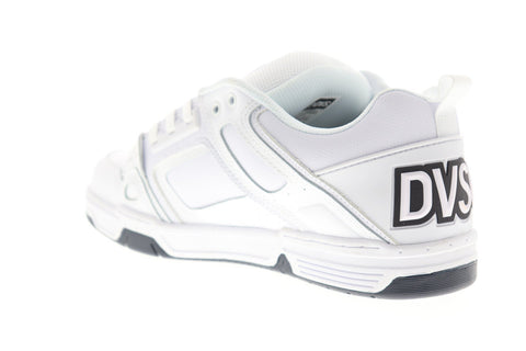 DVS Comanche DVF0000029115 Mens White Low Top Athletic Surf Skate Shoes