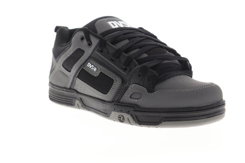 DVS Comanche DVF0000029980 Mens Gray Leather Lace Up Athletic Skate Shoes
