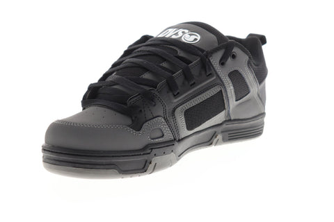 DVS Comanche Mens Gray Leather Lace Up Skate Sneakers Shoes