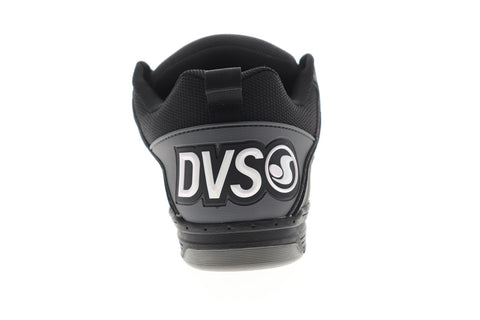 DVS Comanche Mens Gray Leather Lace Up Skate Sneakers Shoes