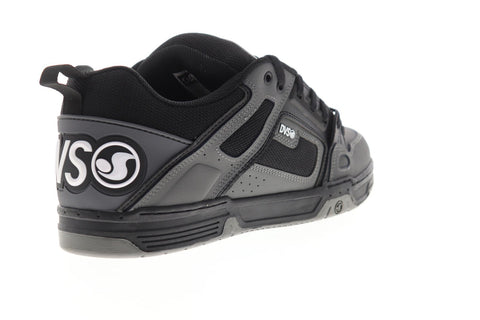DVS Comanche Mens Gray Leather Lace Up Skate Sneakers Shoes