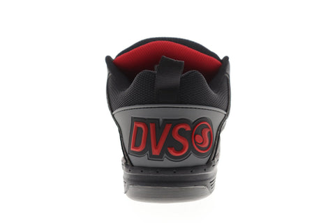 DVS Comanche Mens Black Nubuck Athletic Lace Up Skate Shoes