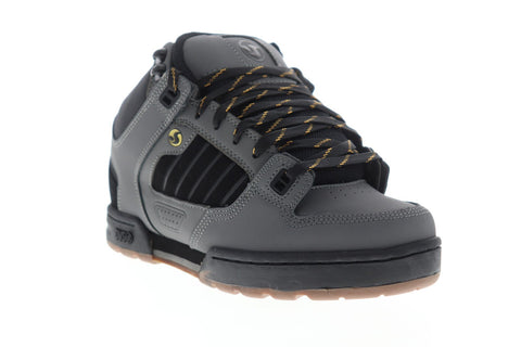 DVS Militia Boot DVF0000111023 Mens Gray Leather Lace Up Athletic Skate Shoes