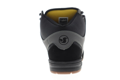 DVS Militia Boot Mens Gray Leather Lace Up Skate Sneakers Shoes