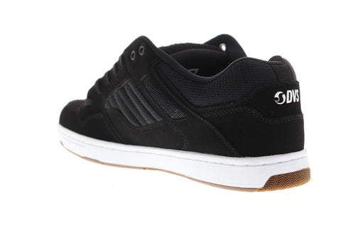 DVS Enduro 125 Mens Black Nubuck & Mesh Athletic Lace Up Skate Shoes