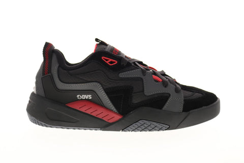 DVS Devious DVF0000326021 Mens Gray Nubuck Skate Inspired Sneakers Shoes