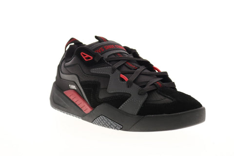 DVS Devious DVF0000326021 Mens Gray Nubuck Skate Inspired Sneakers Shoes
