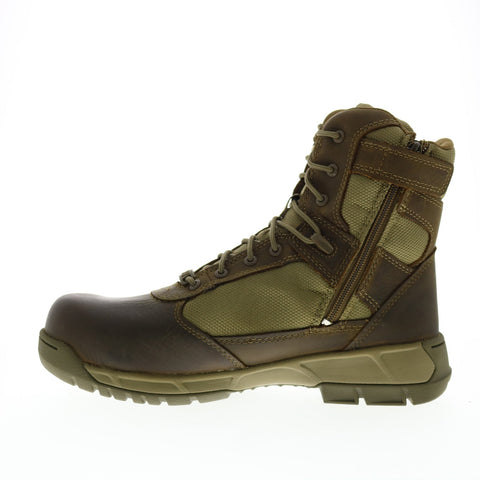Bates Tactical Sport 2 Tall Zip Composite Toe Mens Brown Boots