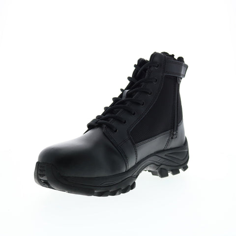 Bates Fuse Mid Side Zip Steel Toe E06505 Mens Black Tactical Boots