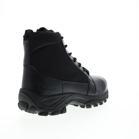 Bates Fuse Mid Side Zip Steel Toe E06505 Mens Black Wide Tactical Boots