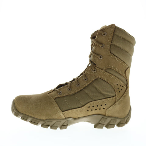 Bates Cobra 8" Hot Weather E08670 Mens Brown Extra Wide Suede Tactical Boots