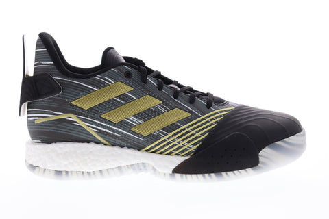 Adidas T-Mac Millennium Mens Black Synthetic Athletic Basketball Shoes