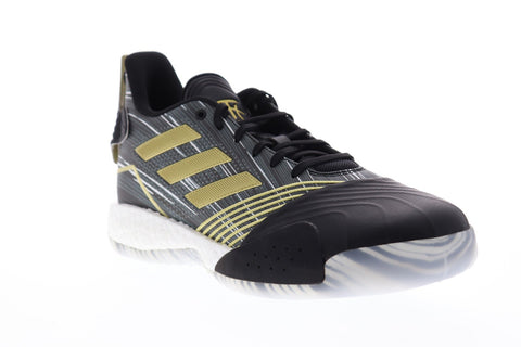 Adidas T-Mac Millennium Mens Black Synthetic Athletic Basketball Shoes