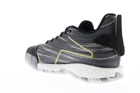Adidas T-Mac Millennium Mens Black Synthetic Athletic Basketball Shoes
