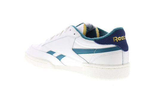 Reebok Club C Revenge MU EF3091 Mens White Leather Lifestyle Sneakers Shoes