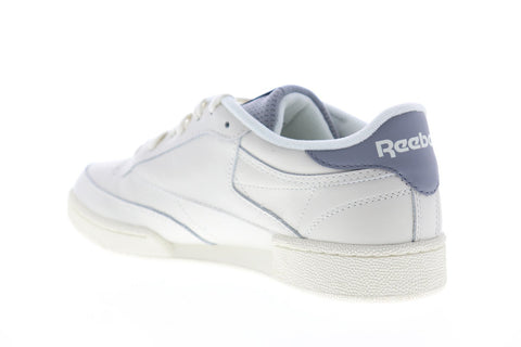 Reebok Club C 85 EF3253 Mens White Leather Lace Up Low Top Sneakers Shoes