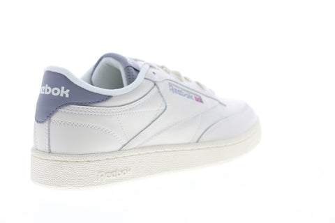 Reebok Club C 85 EF3253 Mens White Leather Lace Up Low Top Sneakers Shoes