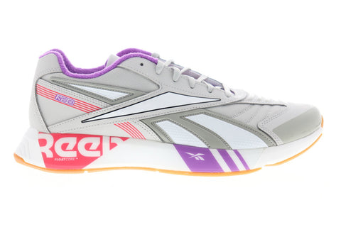 Reebok Futsal Fusion R58 EF3372 Mens Gray Synthetic Low Top Sneakers Shoes