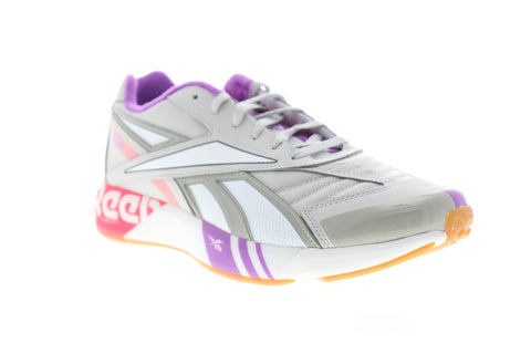 Reebok Futsal Fusion R58 EF3372 Mens Gray Synthetic Low Top Sneakers Shoes