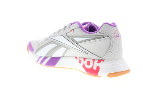 Reebok Futsal Fusion R58 EF3372 Mens Gray Synthetic Low Top Sneakers Shoes