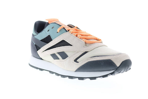 Reebok Classic Leather Trail EF3547 Mens Beige Tan Suede Lifestyle Sneakers Shoes