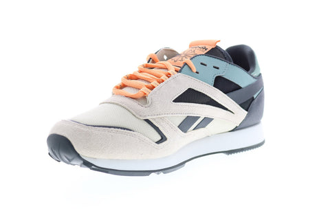 Reebok Classic Leather Trail EF3547 Mens Beige Tan Suede Lifestyle Sneakers Shoes