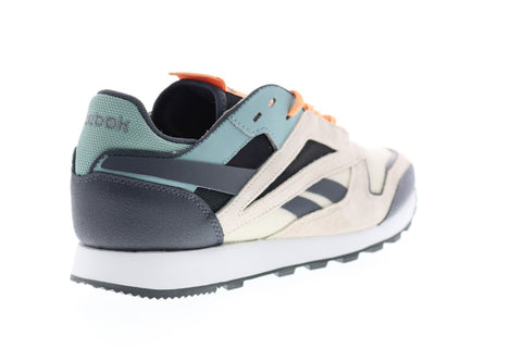 Reebok Classic Leather Trail EF3547 Mens Beige Tan Suede Lifestyle Sneakers Shoes