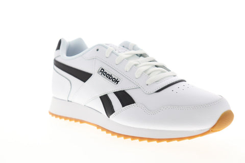 Reebok Classic Harman Ripple EF4158 Mens White Leather Low Top Sneakers Shoes