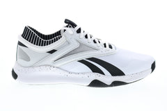 Reebok Hiit TR EF7484 Mens White Canvas Athletic Cross Training Shoes