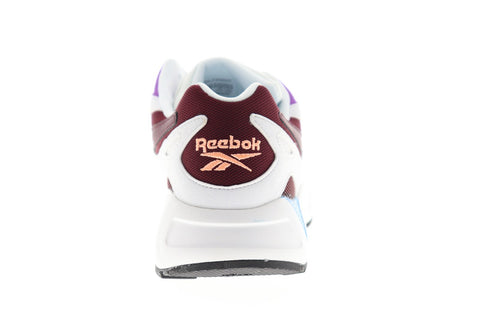 Reebok Aztrek 96 Reinvented Mens White Suede & Mesh Low Top Sneakers Shoes