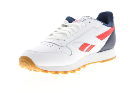 Reebok Classic Leather EF7827 Mens White Lace Up Low Top Sneakers Shoes