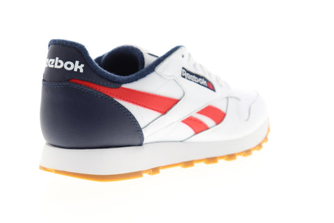 Reebok Classic Leather EF7827 Mens White Lace Up Low Top Sneakers Shoes
