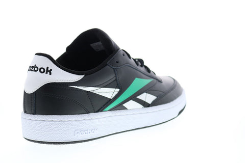 Reebok Club C 85 MU EF8840 Mens Black Leather Lifestyle Sneakers Shoes