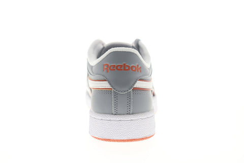 Reebok Club C Revenge MU EF8872 Mens Gray Leather Lace Up Low Top Sneakers Shoes