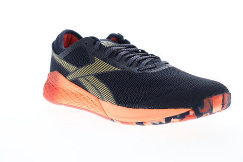 Reebok Nano 9 EG0600 Mens Black Nylon Athletic Lace Up Cross Training Shoes
