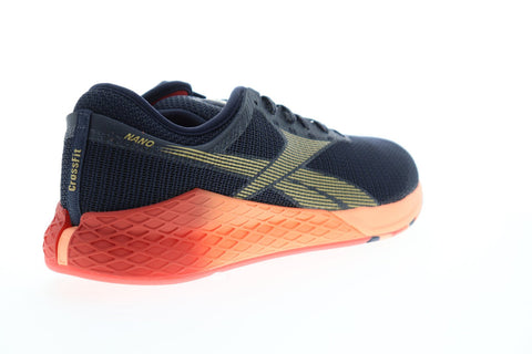 Reebok Nano 9 EG0600 Mens Black Nylon Athletic Lace Up Cross Training Shoes