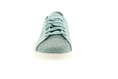Reebok NPC UK Cotton + Corn EG1573 Mens Green Canvas Low Top Sneakers Shoes