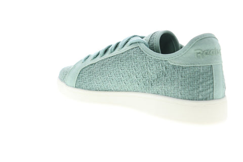 Reebok NPC UK Cotton + Corn EG1573 Mens Green Canvas Low Top Sneakers Shoes