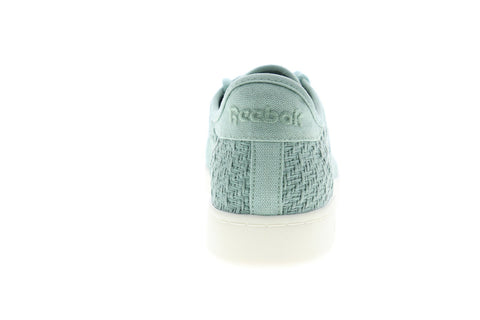 Reebok NPC UK Cotton + Corn EG1573 Mens Green Canvas Low Top Sneakers Shoes