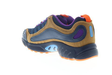 Reebok Daytona Dmx II EG1656 Mens Blue Mesh Leather Low Top Sneakers Shoes