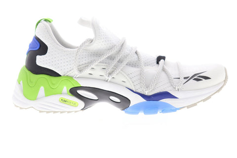 Reebok Trideca 200 Mens White Mesh Athletic Lace Up Running Shoes