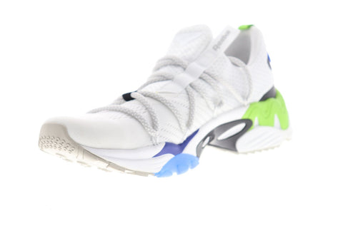 Reebok Trideca 200 Mens White Mesh Athletic Lace Up Running Shoes