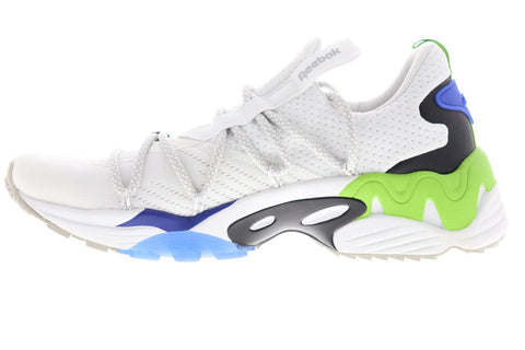 Reebok Trideca 200 Mens White Mesh Athletic Lace Up Running Shoes