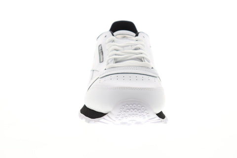 Reebok Classic Leather EG3621 Mens White Lace Up Low Top Sneakers Shoes