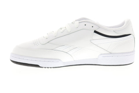 Reebok Club C Revenge EG4286 Mens White Leather Lace Up Low Top Sneakers Shoes