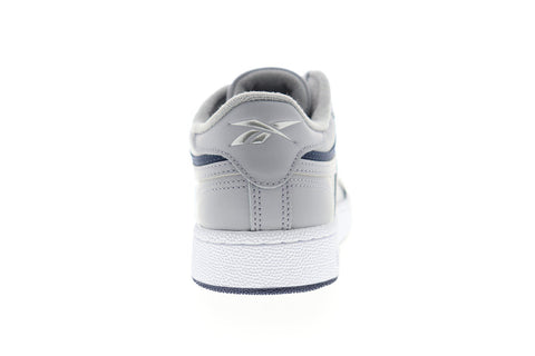 Reebok Club C Revenge EG4298 Mens Gray Leather Lace Up Low Top Sneakers Shoes