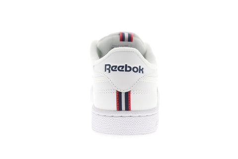 Reebok Club C 85 MU EG5264 Womens White Leather Lace Up Sneakers Shoes 