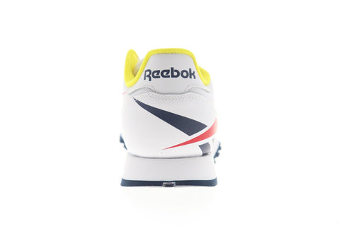 Reebok Classic Leather EG5275 Mens White Leather Lace Up Low Top Sneakers Shoes