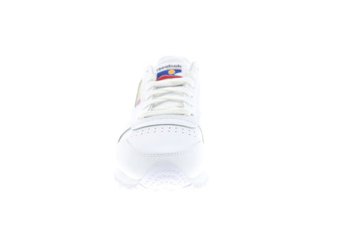 Reebok Classic Leather EG5975 Womens White Leather Lifestyle Sneakers Shoes
